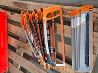 6x ijzerzaag met 6x extra blad bahco, 317