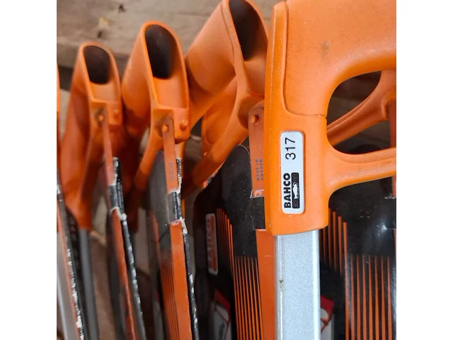 6x ijzerzaag met 6x extra blad bahco, 317 - afbeelding 3 van  4