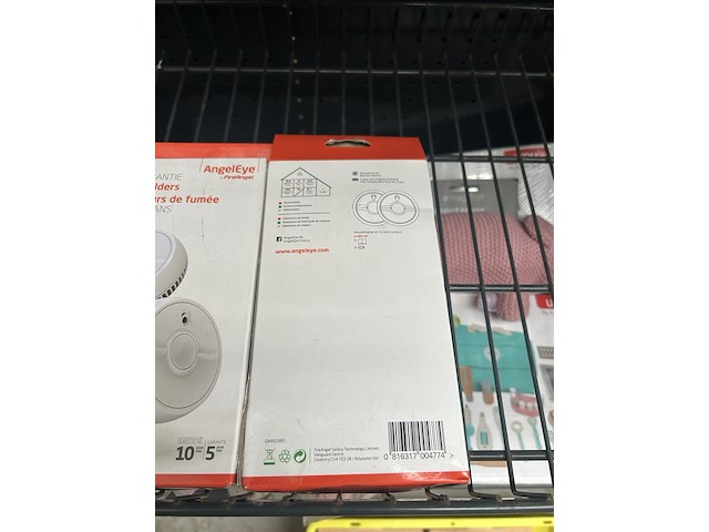 6x inbouwspot, 6x rookmelder, 1 monoxidemelder w.o. nedis, angeleye - afbeelding 5 van  6