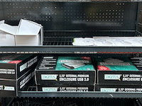 6x inbouwspot, rook/monoxidemelder, harde schijf w.o. nedis, digitus - afbeelding 1 van  6