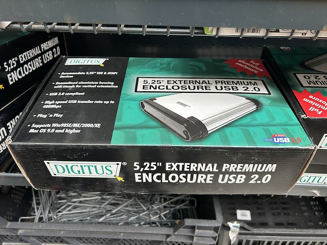 6x inbouwspot, rook/monoxidemelder, harde schijf w.o. nedis, digitus - afbeelding 2 van  6