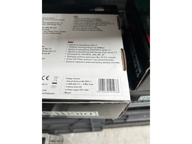 6x inbouwspot, rook/monoxidemelder, harde schijf w.o. nedis, digitus - afbeelding 3 van  6