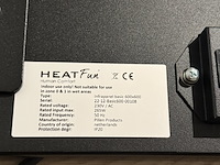6x infraroodpaneel heatfun, infrapanel basic, zwart - afbeelding 2 van  2
