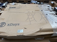 6x inklapbare statafel met cover, xdays - afbeelding 2 van  4