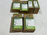 6x inktcartridge, recycleclub, hp 300 xl, zwart, 21ml - afbeelding 2 van  3