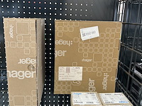 6x installatiemateriaal w.o. contacteur, hager - afbeelding 1 van  4