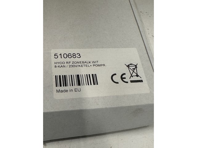 6x kamerthermostaat, 2x zonebalk en 4x wifi module hyco, 04-00083 - afbeelding 11 van  11