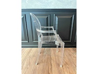 6x kartell louis ghost - design stoel - binnen/buiten - afbeelding 5 van  11