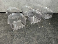 6x kartell papyrus - transparante design fauteuil - afbeelding 3 van  10