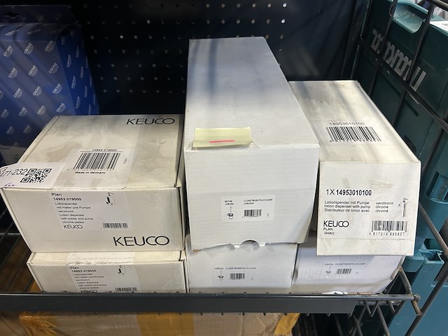 6x keuco sanitair/badkamer accessoires en toebehoren - afbeelding 1 van  5