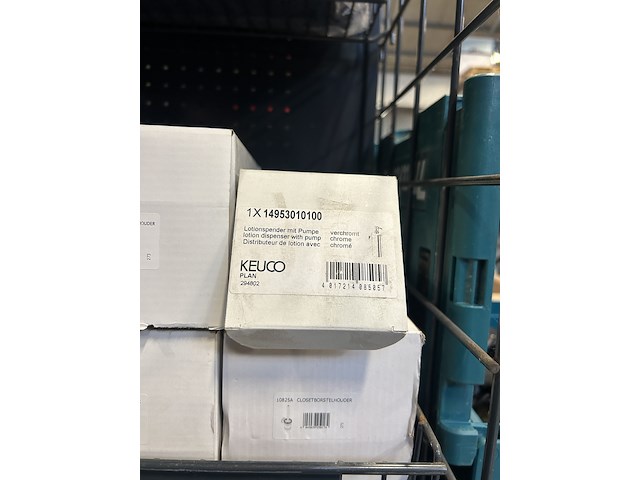 6x keuco sanitair/badkamer accessoires en toebehoren - afbeelding 2 van  5