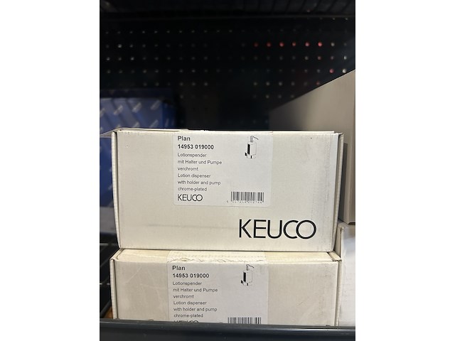 6x keuco sanitair/badkamer accessoires en toebehoren - afbeelding 4 van  5