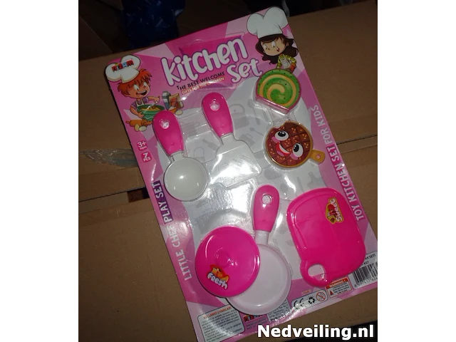 6x keuken speelset op kaart - afbeelding 3 van  3