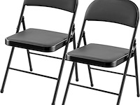 6x klapstoel, opvouwbare stoel, xdays - afbeelding 1 van  4