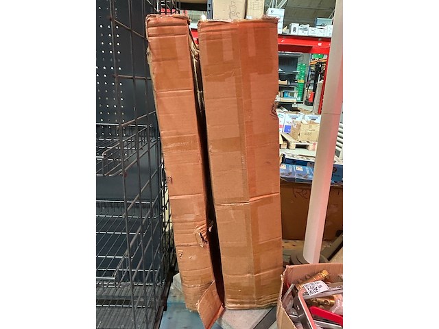 6x klapstoel zwart 40x40x80 cm xdays - afbeelding 1 van  3