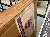 6x klapstoel zwart 40x40x80 cm xdays - afbeelding 3 van  3