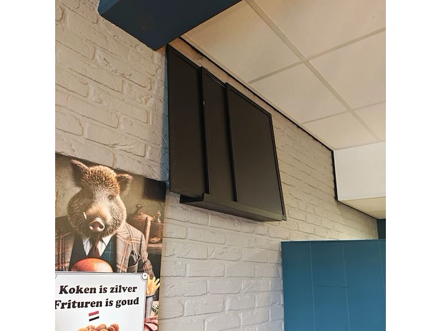 6x krijtbord, hout - afbeelding 2 van  3