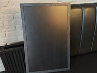 6x krijtbord, hout - afbeelding 3 van  3