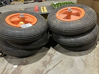 6x kruiwagenwielen - afbeelding 2 van  3