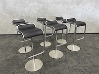 6x la palma - design barkruk - zithoogte instelbaar - afbeelding 7 van  7