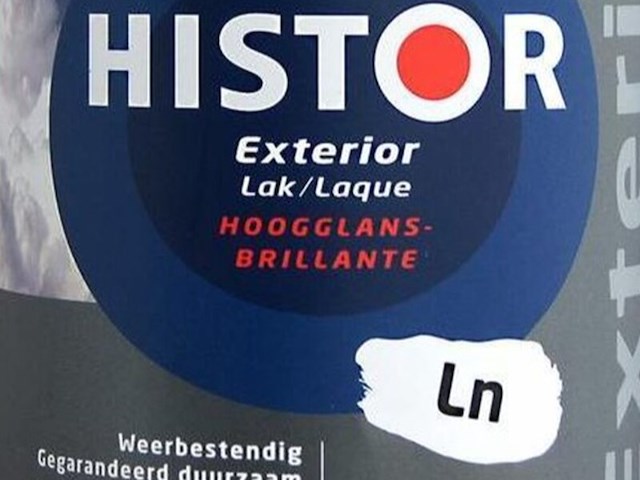 6x lak hoogglans 500 ml histor, exterior, zx - afbeelding 2 van  2