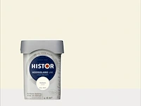 6x lak hoogglans histor, perfect finish, katoen (9001), 0,25 liter - afbeelding 2 van  2