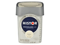 6x lak hoogglans histor, perfect finish, ral 9001 (crèmewit), 750 ml - afbeelding 2 van  2