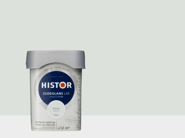 6x lak zijdeglans histor, perfect finish, damp, 750 ml - afbeelding 1 van  2
