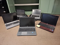 6x laptop, hp, diverse modellen - afbeelding 1 van  9