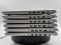 6x laptop, hp, probook 450 g7 & probook 455r g6 (i5, 8gb/16gb), zilver, 2019-2020 - afbeelding 7 van  11