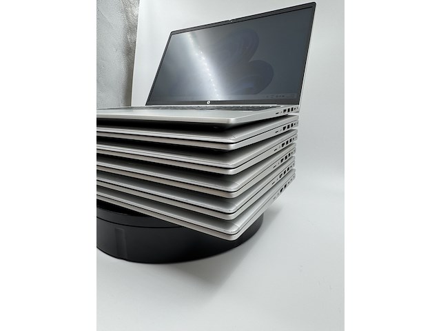 6x laptop, hp, probook 450 g8 & probook 850 g10 (i5, 8gb/16gb, windows 11 pro), zilver, 2021-2023 - afbeelding 10 van  11