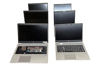 6x laptop, hp - afbeelding 1 van  10