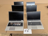 6x laptop, hp - afbeelding 3 van  10