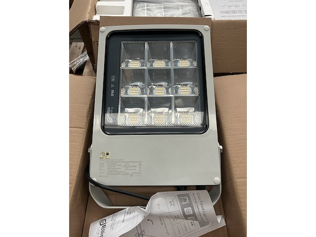 6x led flood light/bouwlamp fl1 135w 4000k ellipz lighting - afbeelding 1 van  4