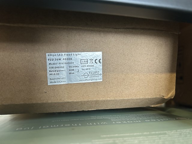 6x led floodlight ellipz lighting - afbeelding 3 van  5