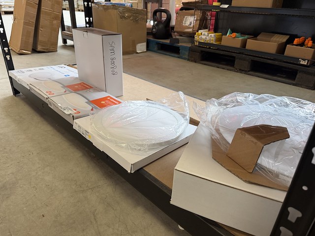 6x led plafondlamp, w.o. ledvance - afbeelding 1 van  5