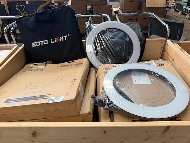 6x led ring light, eoto light - afbeelding 1 van  5