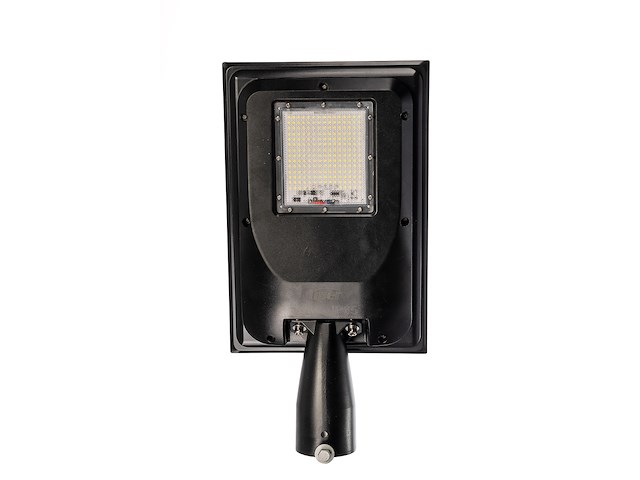 6x led solar straatverlichting 60w liper, zwart, 2024 - afbeelding 1 van  4