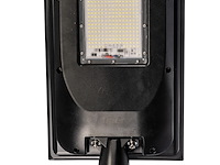 6x led solar straatverlichting 60w liper, zwart, 2024 - afbeelding 1 van  4