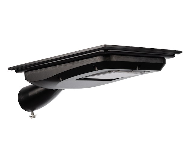 6x led solar straatverlichting 60w liper, zwart, 2024 - afbeelding 2 van  4