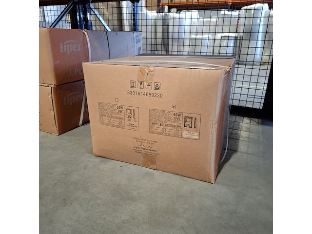 6x led solar straatverlichting 60w liper, zwart, 2024 - afbeelding 4 van  4