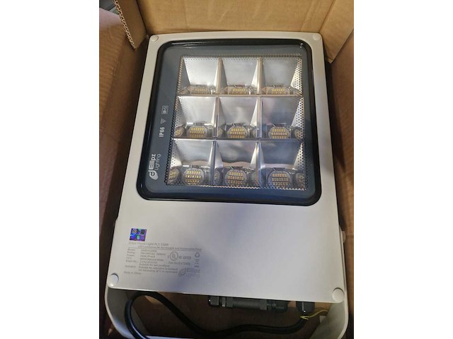 6x ledschijnwerper, ellipz, flood light fl1 - 135 watt, wit - afbeelding 3 van  7