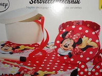 6x lena disney minnie mouse decoreer opbergdoos met strik