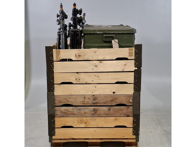 6x lichtbak in transportkist - afbeelding 1 van  6