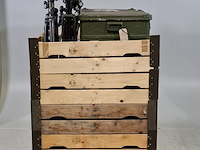 6x lichtbak in transportkist