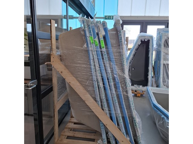 6x ligbad xenz, lagoon compact, ebony - afbeelding 3 van  9