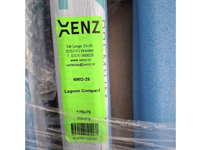 6x ligbad xenz, lagoon compact, ebony - afbeelding 7 van  9