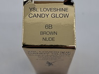 6x lippenstift, yves saint laurent, candy glow - afbeelding 6 van  10