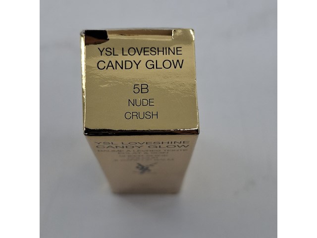 6x lippenstift, yves saint laurent, candy glow - afbeelding 8 van  10