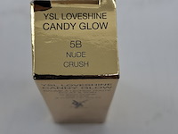 6x lippenstift, yves saint laurent, candy glow - afbeelding 8 van  10